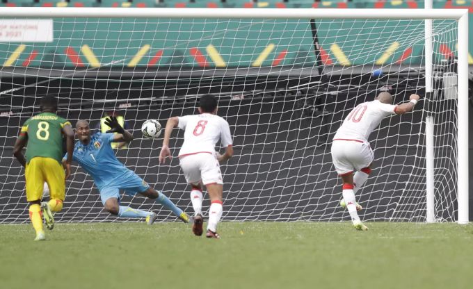 Beim Spiel zwischen Mali und Tunesien am Afrika-Cup kam es zu kuriosen Szenen. Mali Afrika-CUp