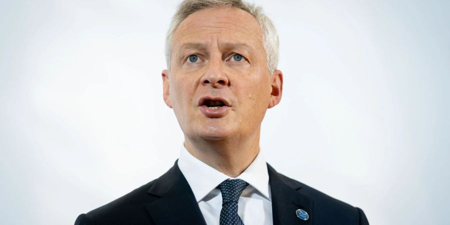 Bruno Le Maire, Frankreichs Minister für Wirtschaft und Finanzen, bei einem EU-Treffen in Berlin.
