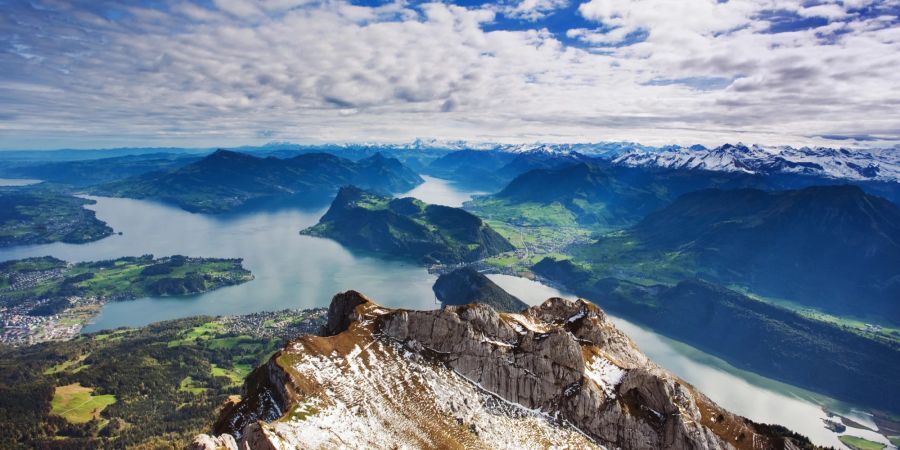 Pilatus Panorama Wald See