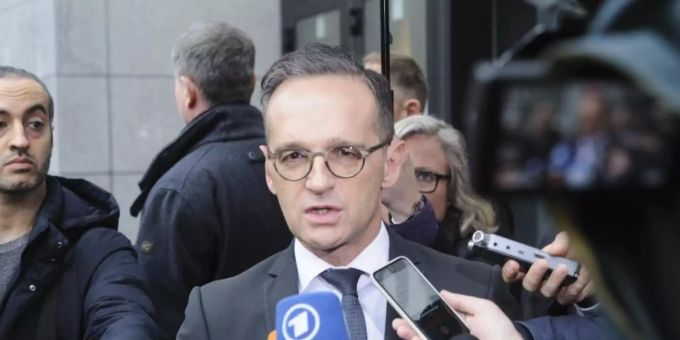 Aussenminister Heiko Maas und seine EU-Amtskollegen kommen in Brüssel zu einem Sondertreffen zusammen, um über die Krisenherde in Nahost und Libyen zu beraten. Foto: Nicolas Landemard/Le Pictorium Agency via ZUMA/dpa Aussenminister Heiko Maas und seine EU-Amtskollegen kommen in Brüssel zu einem Sondertreffen zusammen, um über die Krisenherde in Nahost und Libyen zu beraten. Foto: Nicolas Landemard/Le Pictorium Agency via ZUMA/dpa