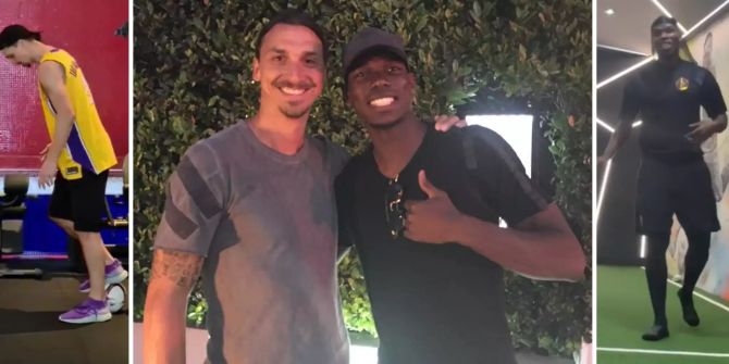 Zlatan Ibrahimovic Paul Pogba