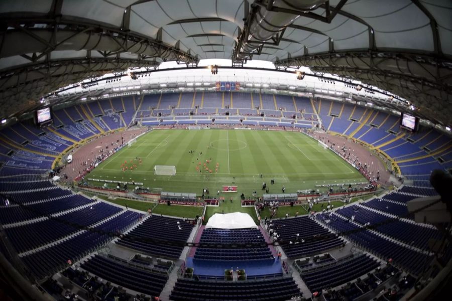 Das Stadio Olimpico in Rom, Italien. Hier soll FC Arsenal sein «Heimspiel» austragen.