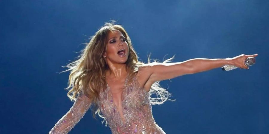 Jennifer Lopez 2019 bei einem Konzert in Ägypten. Foto: Stringer/dpa