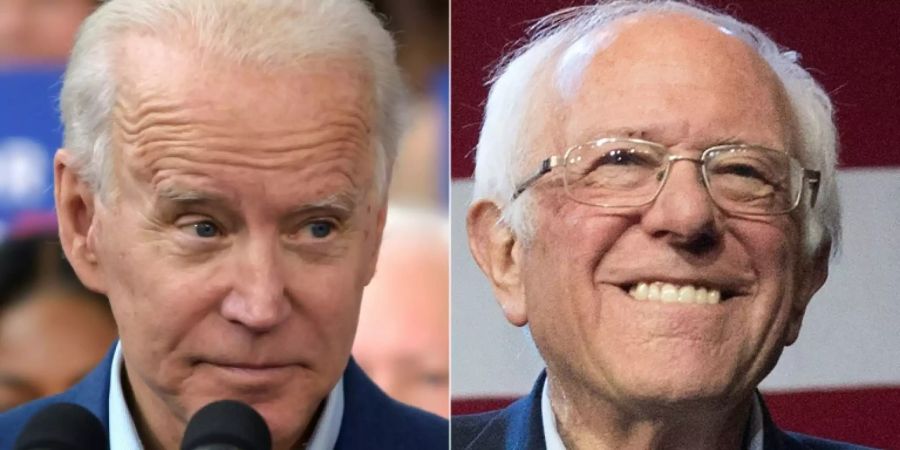 Biden und Sanders