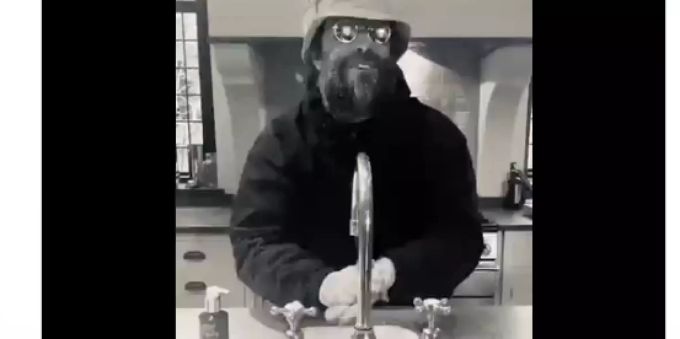Liam Gallagher macht mit witzigen Videos auf das regelmässige Händewaschen aufmerksam. Liam Gallagher