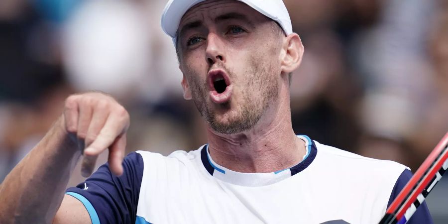 Roger Federers Gegner in der dritten Runde war John Millman.