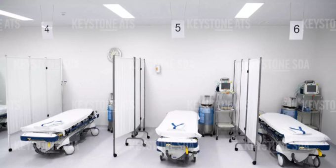 In vielen Spitälern fehlt Personal. Spital.
