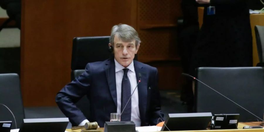EU-Parlamentspräsident David Sassoli