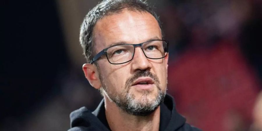 Fredi Bobic, Sportdirektor von Eintracht Frankfurt, hält den Zuschauerausschluss für «unverhältnismässig». Foto: Tom Weller/dpa/Archivbild