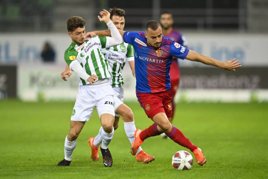 Leonidas Stergiou vom FC St.Gallen ist der «Best Youngster» des Jahres 2020.