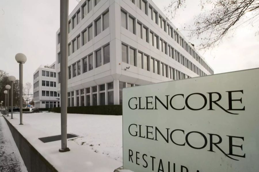 Firmengebäude Glencore.