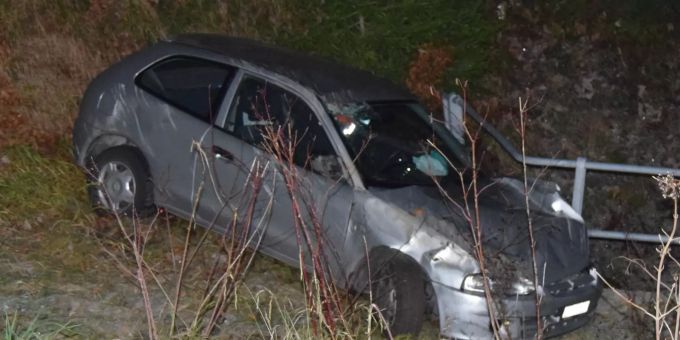 Verkehrsunfall in Rehetobel.