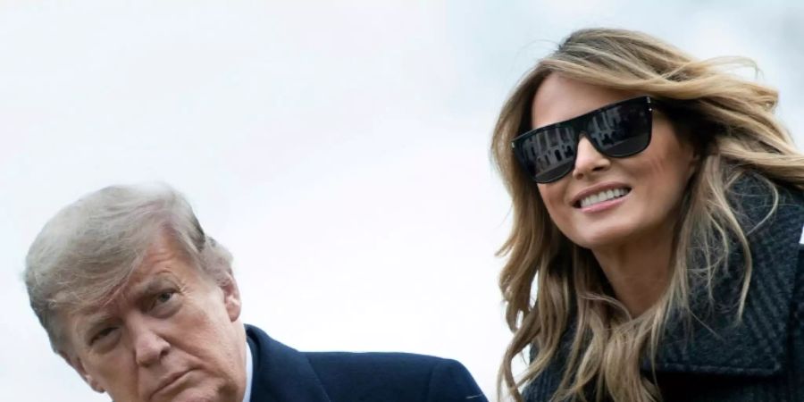 Melania Trump und ihr Ehemann