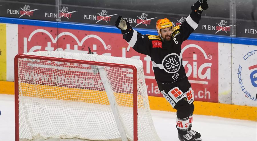 Bis und mit letzte Saison war er in Bern ein zuverlässiger Skorer. Nun steht Mark Arcobello für den HC Lugano auf dem Eis.