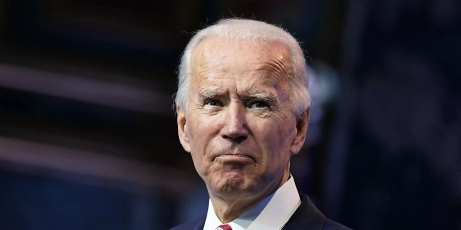 ARCHIV - Joe Biden wird seine Regierungskandidaten möglicherweise durch einen von Republikanern beherrschten Senat bringen müssen. Foto: Andrew Harnik/AP/dpa