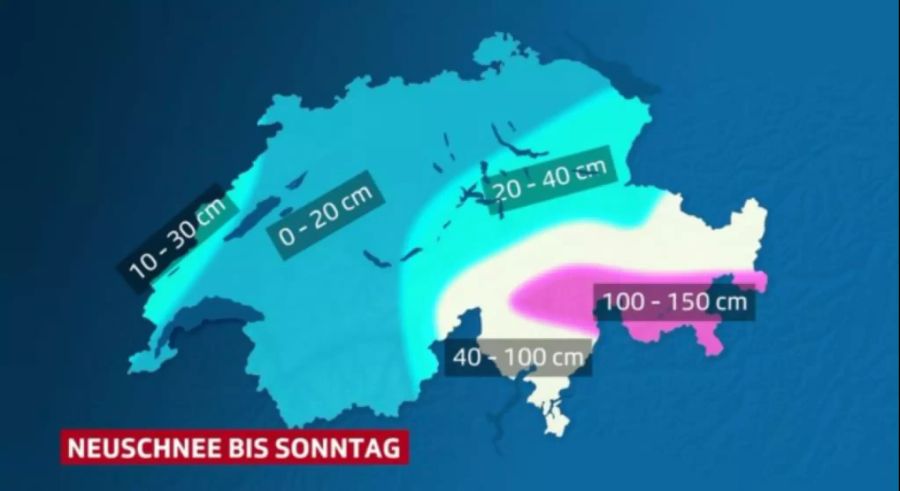 Neuschnee Schweiz Wetter