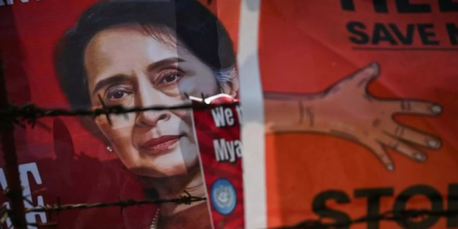 Aufruf zur Freilassung von Suu Kyi