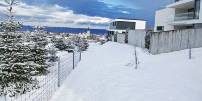 Beim Rebberg-Quartier schliesst der geplante Weg an die bereits realiserte erste Etappe des Sonnentalwegs an.