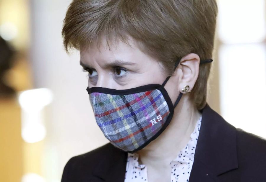 Die schottische Regierungschefin Nicola Sturgeon.