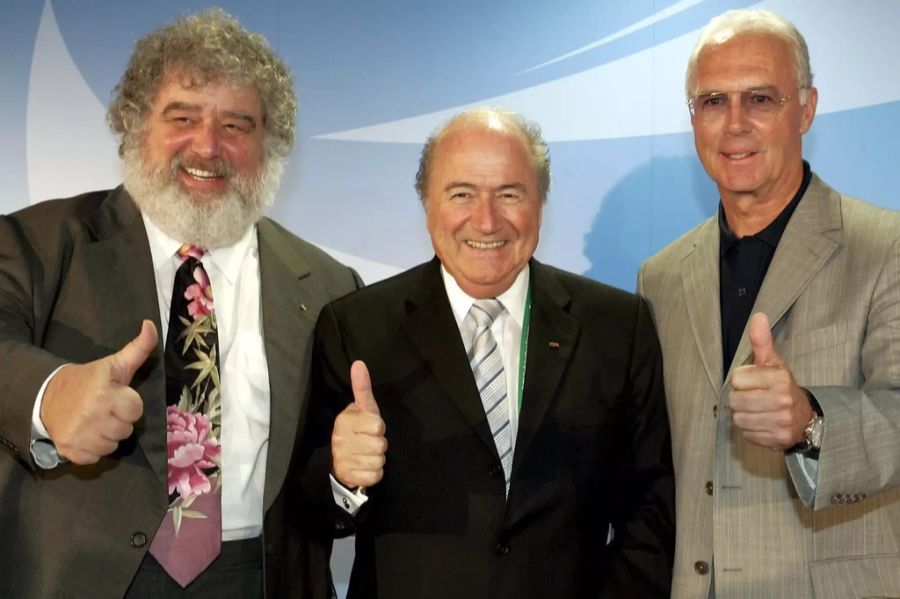 Chuck Blazer, Sepp Blatter.