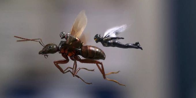 Ein Bild aus einer Szene von «Ant-Man and the Wasp», eines Films des Marvel Cinematic Universe. Marvel Cinematic Universe