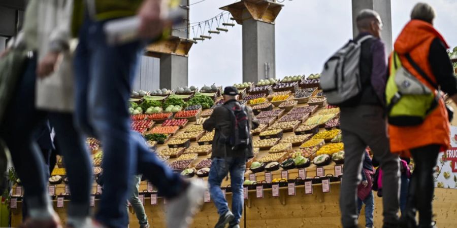 Fast so viele wie vor der Pandemie: 320'000 Menschen besuchten dieses Jahr die Olma in St. Gallen.