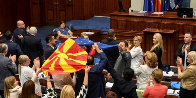Skopje - Nordmazedonien macht Weg für EU-Beitrittsverhandlungen frei