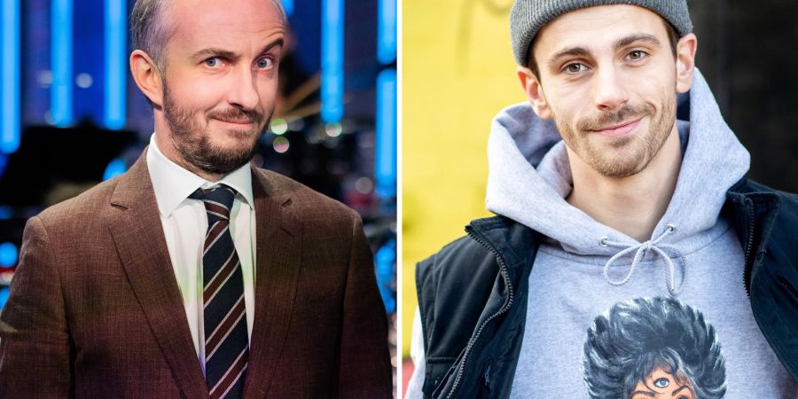 Nach einem TV-Beitrag von Jan Böhmermann (l) steht der Influencer Fynn Kliemann in der Kritik.