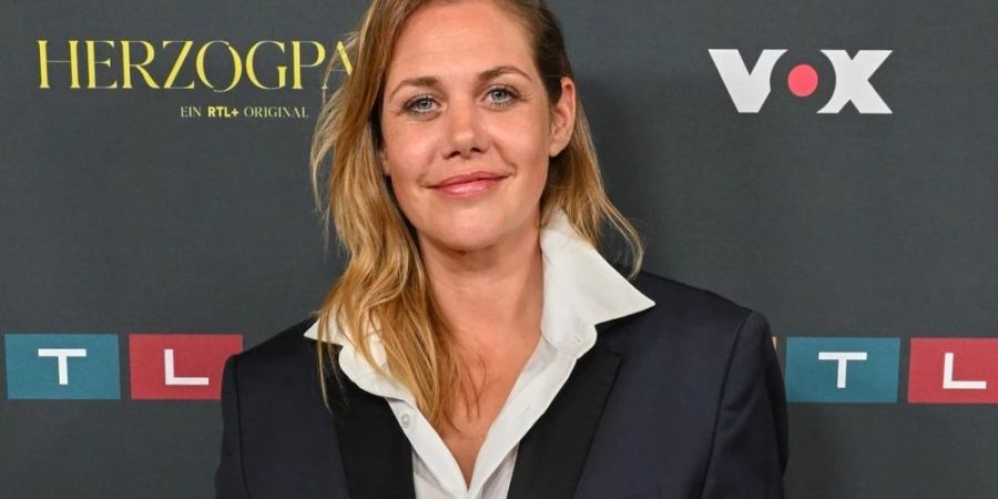 Felicitas Woll auf der Premiere von «Herzogpark» in München.