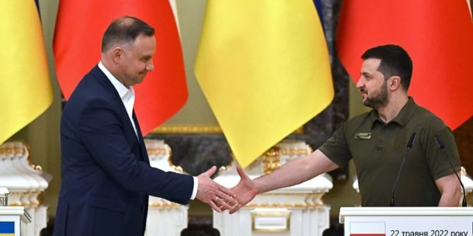 Duda und Selenskyj am Sonntag in Kiew Duda und Selenskyj am Sonntag in Kiew