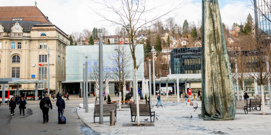 Kornhausplatz St. Gallen.