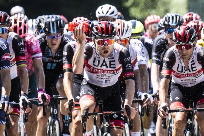 Marc Hirschi im Einsatz bei der fünften Etappe der Tour de Suisse. Hirschi Tour de Suisse