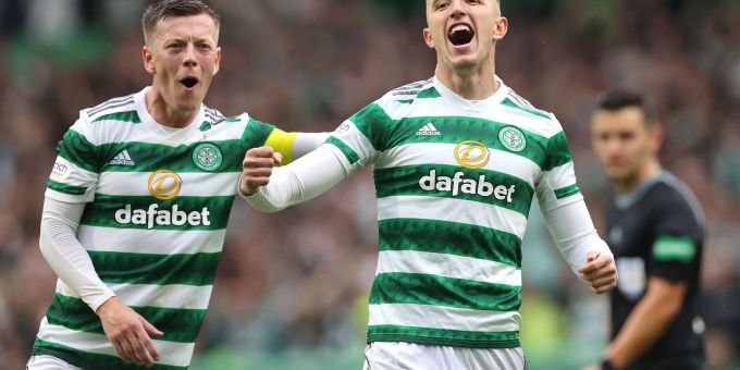Die Celtics um David Turnbull (r) setzten sich im Derby durch. Die Celtics um David Turnbull (r) setzten sich im Derby durch.