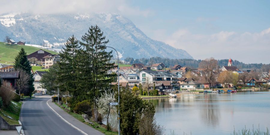 Die Gemeinde Lauerz im Kanton Schwyz.