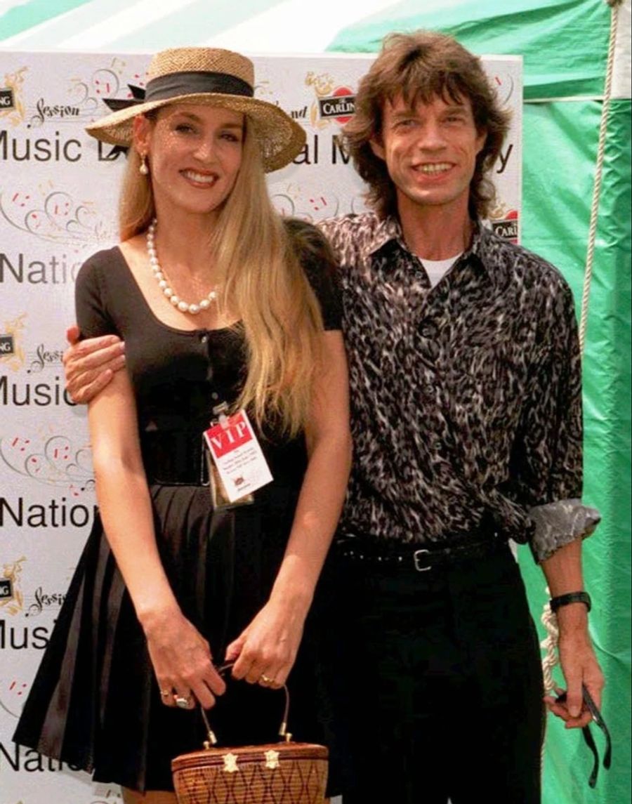 Jerry Hall, Mick Jagger