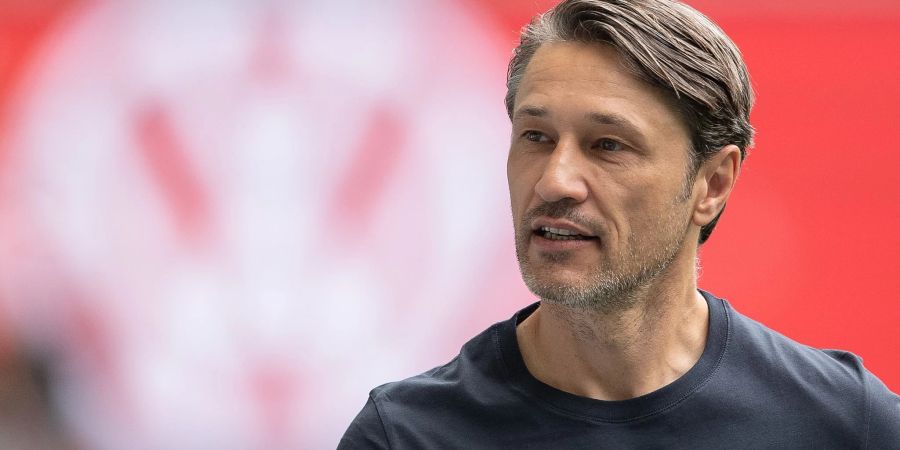 Wolfsburgs Trainer Niko Kovac reagierte genervt auf die Fragen nach Max Kruse..