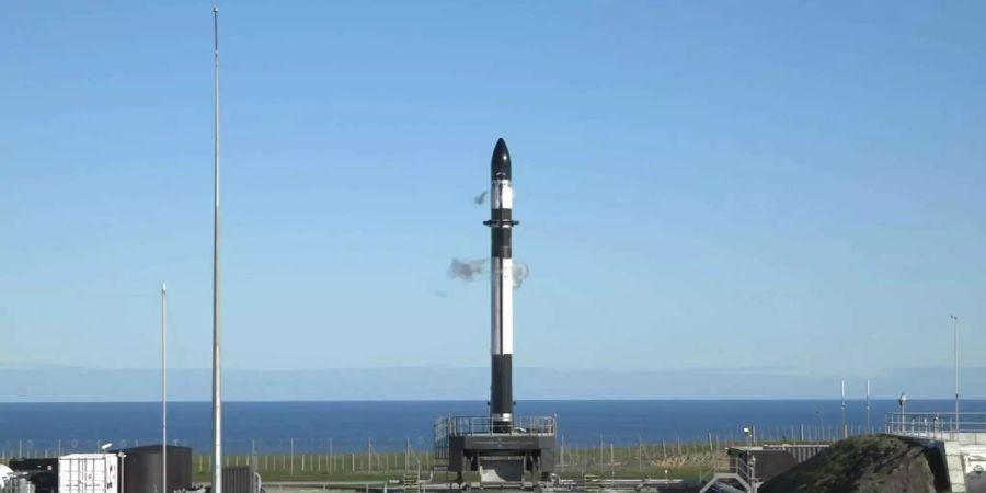 Die kalten Temperaturen in Neuseeland  machen der Rakete zu schaffen.