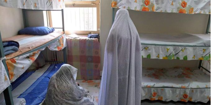 Iranische Frauen im Evin Gefängnis in Teheran. Teheran
