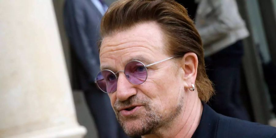 Bono, Frontmann der Rockband U2, kandidiert für einen irischen Sitz im UN-Sicherheitsrat.