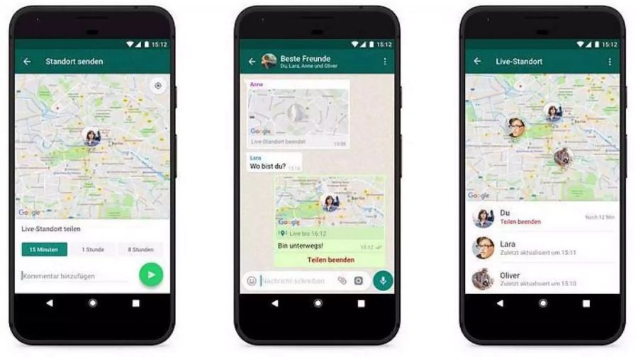 WhatsApp hat eine neue Live-Funktion.