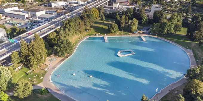 Freibad Weyermannshaus – im Volksmund Weyerli genannt. Weyerli