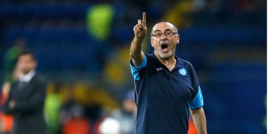 Maurizio Sarri führt ab kommender Saison den FC Chelsea.