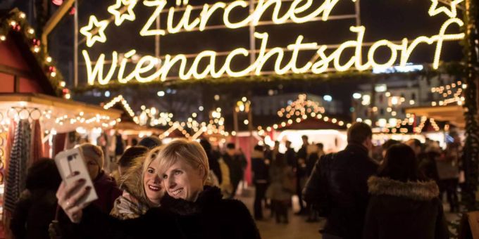 Das Weihnachtsdorf in Zürich ist bei der Bevölkerung sehr beliebt. Weihnachtsdorf