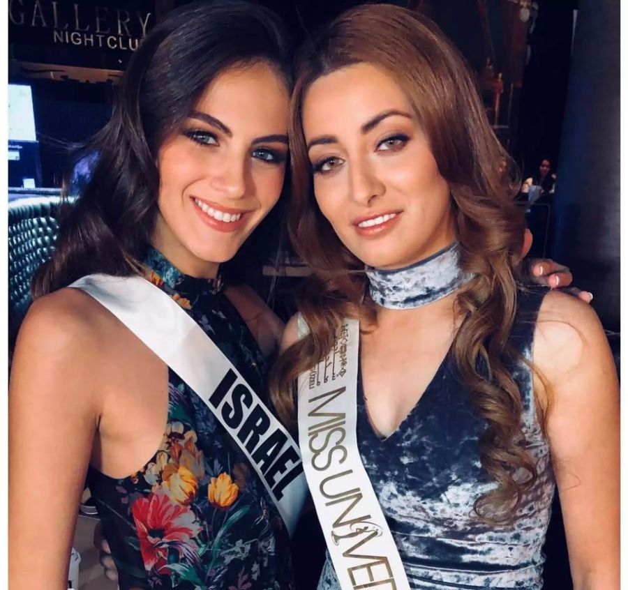 Auch Miss Israel, Adar Gandelsman, hat das Foto gepostet.