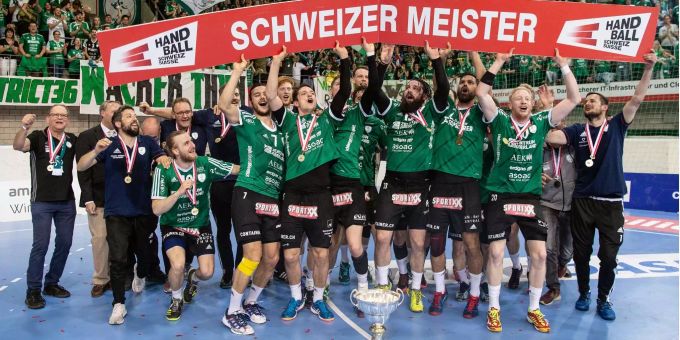 Dank 24:23-Sieg gegen Pfadi - Wacker Thun ist Schweizer Meister