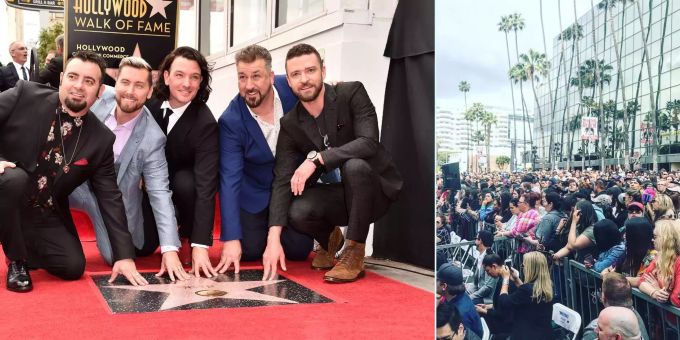 Tausende stürmen auf Strasse - Mega-Hysterie bei NSYNC-Comeback