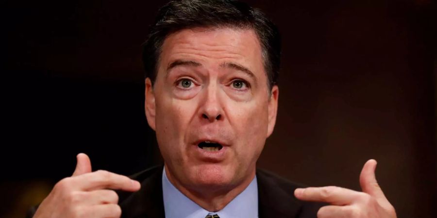 Der Ex-FBI-Chef James Comey schrieb ein Buch über Donald Trump.