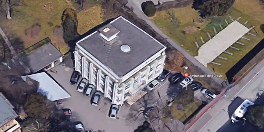 Die türkische Botschaft in Bern.