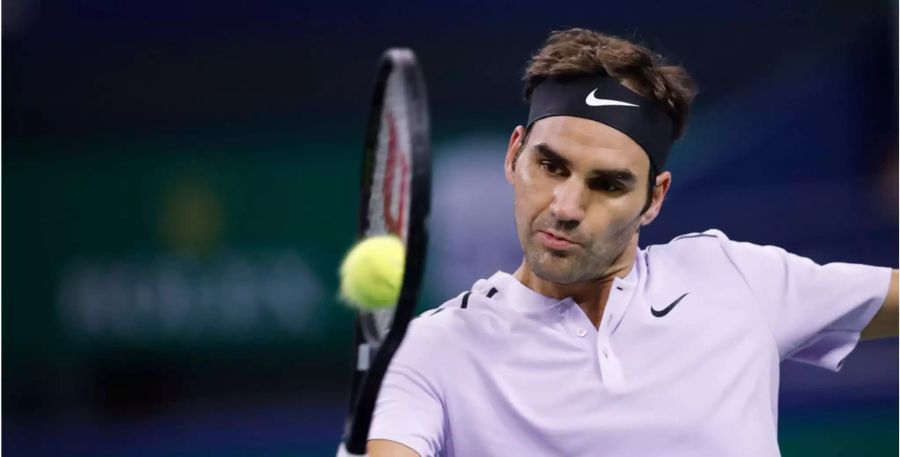 Federer steht in Shanghai im Halbfinale.