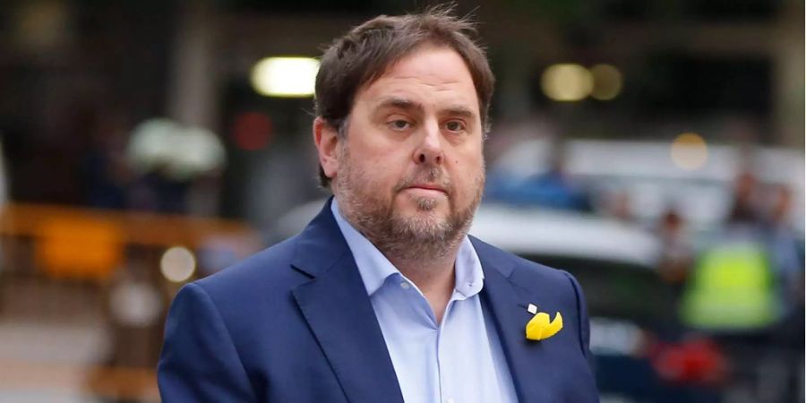 Der abgesetzte Vizeregierungschef Oriol Junqueras soll erneut zur Wahl antreten.